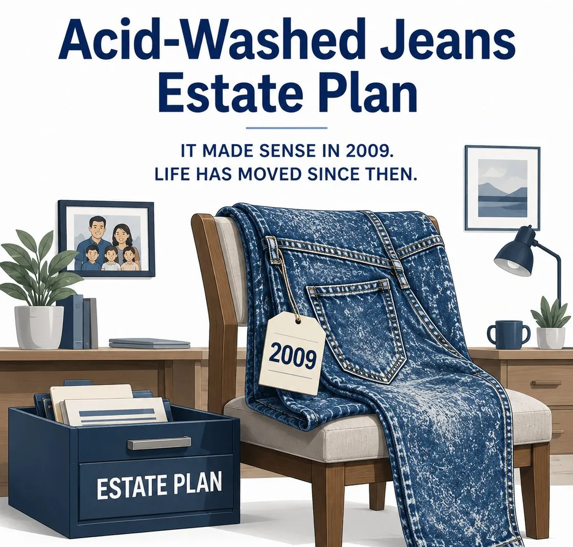 Your Estate Plan Is Probably Wearing Acid-Washed Jeans
